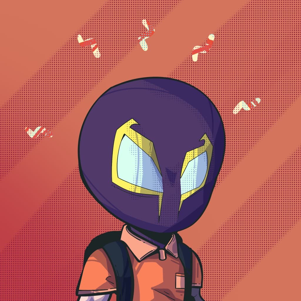 Neon mask